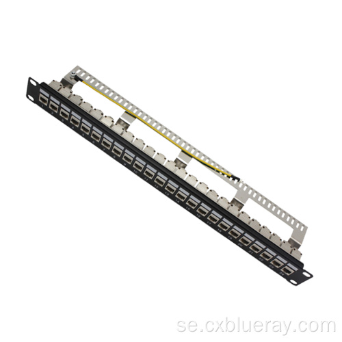 24Port Patch Panel utan Keystone Jack